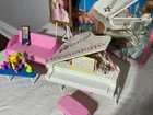 Vintage 1989 Superstar Barbie Piano Concert Set Doll Accessories Play Set