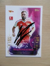 Lucas Tousart autograph signed TC Topps Bundesliga "Union Berlin 2024/25"