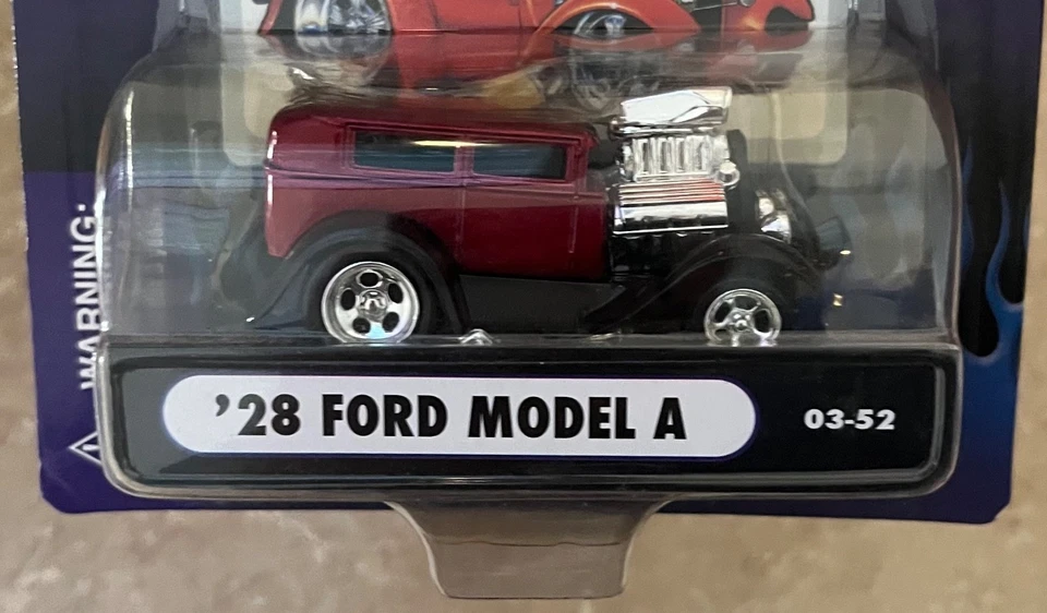 Muscle Machines '28 Ford Model A Red 03-52 1:64 Die-Cast - Image 2 of 4