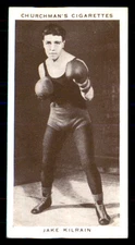 1938 Churchman's Boxing Personalities #22 Jake Kilrain