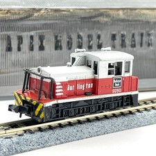 Bachmann N Scale 4791 Burlington Route Plymouth MDT Locomotive for Parts Repair