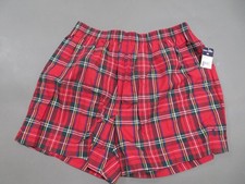 Vintage Polo Sport Ralph Lauren Swim Trunks Mens XL Red Plaid Mesh Lined Shorts