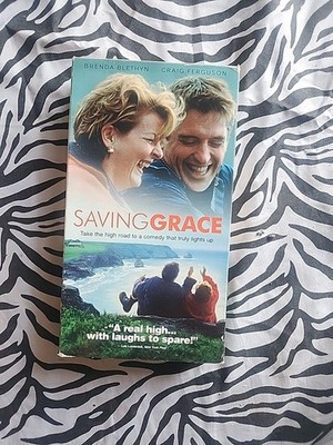 Vintage Saving Grace Vhs tape Free Shipping 