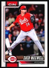 2026 Topps #143 Zach Maxwell RC Cincinnati Reds
