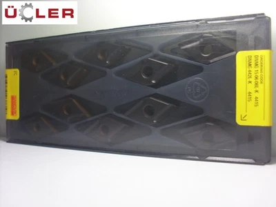 10 X SANDVIK DNMG 150608L-K 4415 WENDESCHNEIDPLATTEN CARBIDE INSERTS - Bild 1 von 3