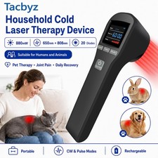 880mW Veterinary Laser Therapy 808 650nm for Dog Cat Arthritis Joint Pain Relief