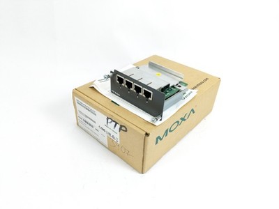 Moxa PM-7200-4TX-PTP Rev. 3.0.0 Rackmount Ethernet Switch Module