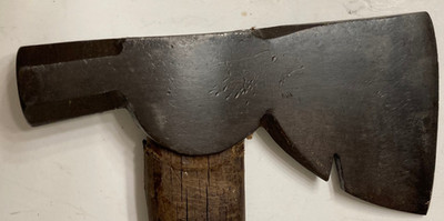 Vintage Evansville Defender hatchet axe carpenters tool hammer survival