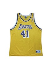 Vintage 90’s NBA Los Angeles Lakers Glen Rice Champion Basketball Jersey