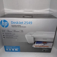 HP Deskjet 2549 Wireless Inkjet All-In-One Printer - New Sealed Free Shipping
