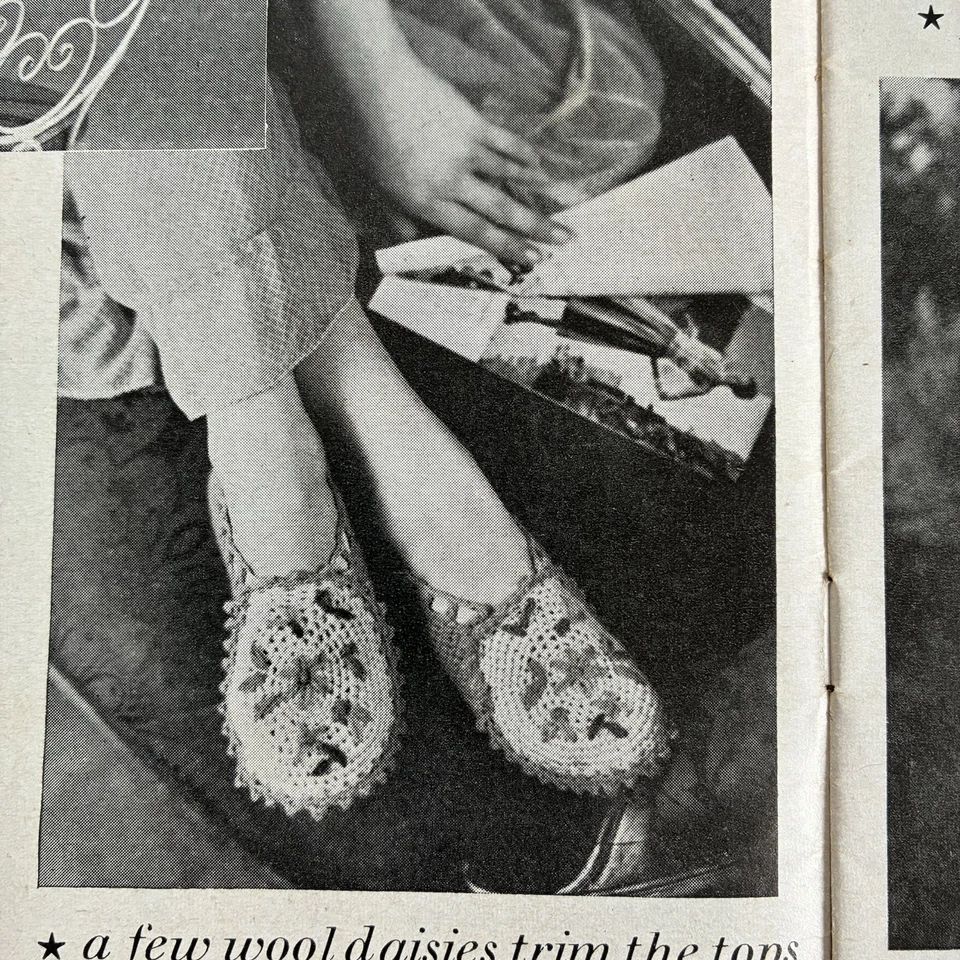 Stitchcraft ottobre 1952 originale vintage istruzioni per maglieria e artigianato - Immagine 3 di 4