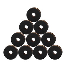 10 Pieces Drum Cymbal Felt Pad Long-Lasting Cymbal Felt Pad Round for Drummers