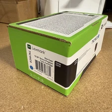 Genuine Lexmark 71C1XC0 Cyan Toner Cartridge - NEW SEALED