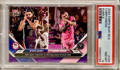 RAR! 2024-25 Topps MLS Stephen Curry Lionel Messi Night Night /25! eBay (1/1)?