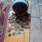 800 Lincoln wheat pennies 1909-1950s, nice mix, with all war pennies — photo 2