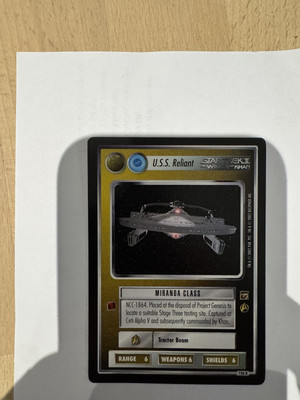 Star Trek CCG - The Motion Pictures - U.S.S. Reliant - 126 R+