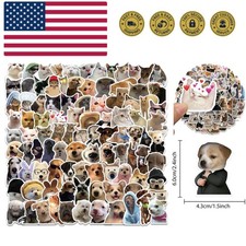 100PCS Funny Dog and Cat Meme Stickers, Cute Cat and Dog Stickers for Adults ...