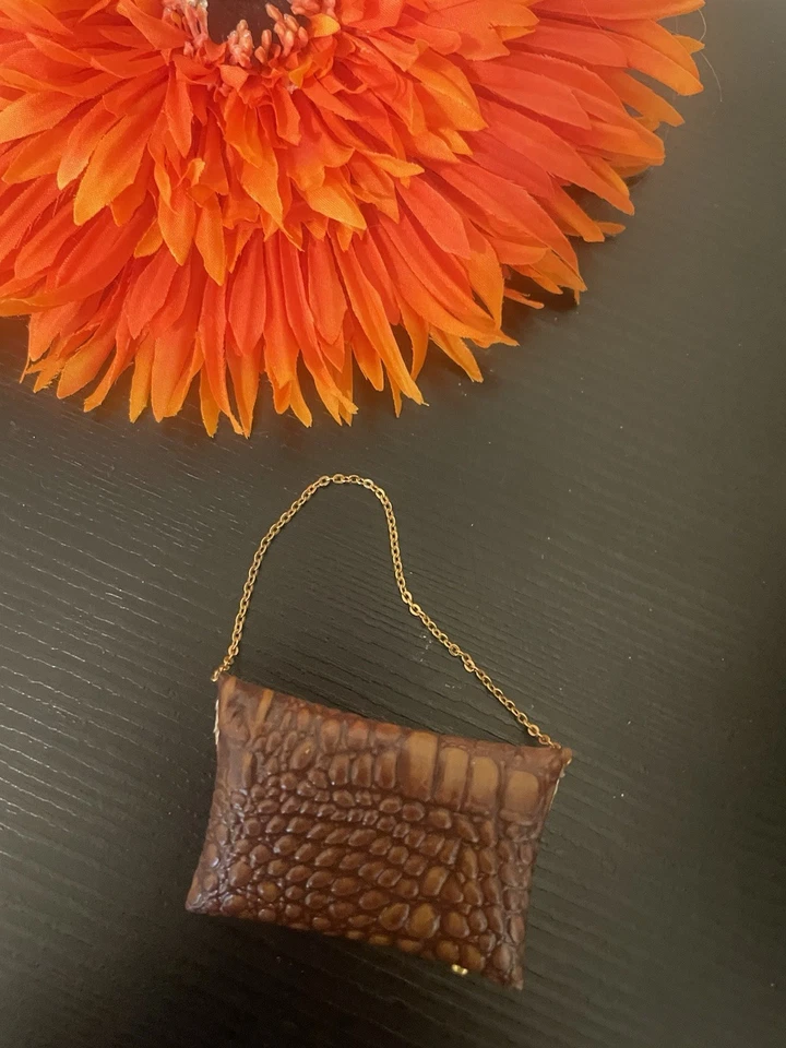 Bolsa marrom bonecas Madame Alexander excelente estado - Imagem 2 de 2