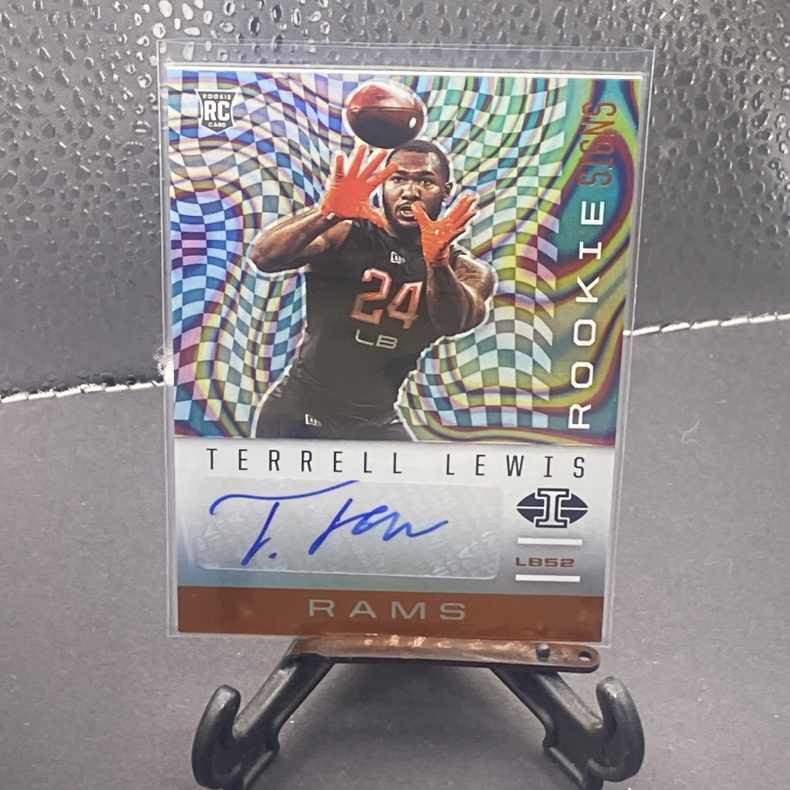 Terrell Lewis Panini Illusions Rookie Signs #RS25 Base