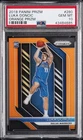 2018 PANINI PRIZM ORANGE PRIZM #280 LUKA DONCIC ROOKIE RC /49 PSA 10