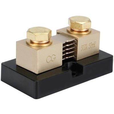 500A 50mV DC Current Shunt Resistor, CG, Amp Panel, Ammeter, Measurement