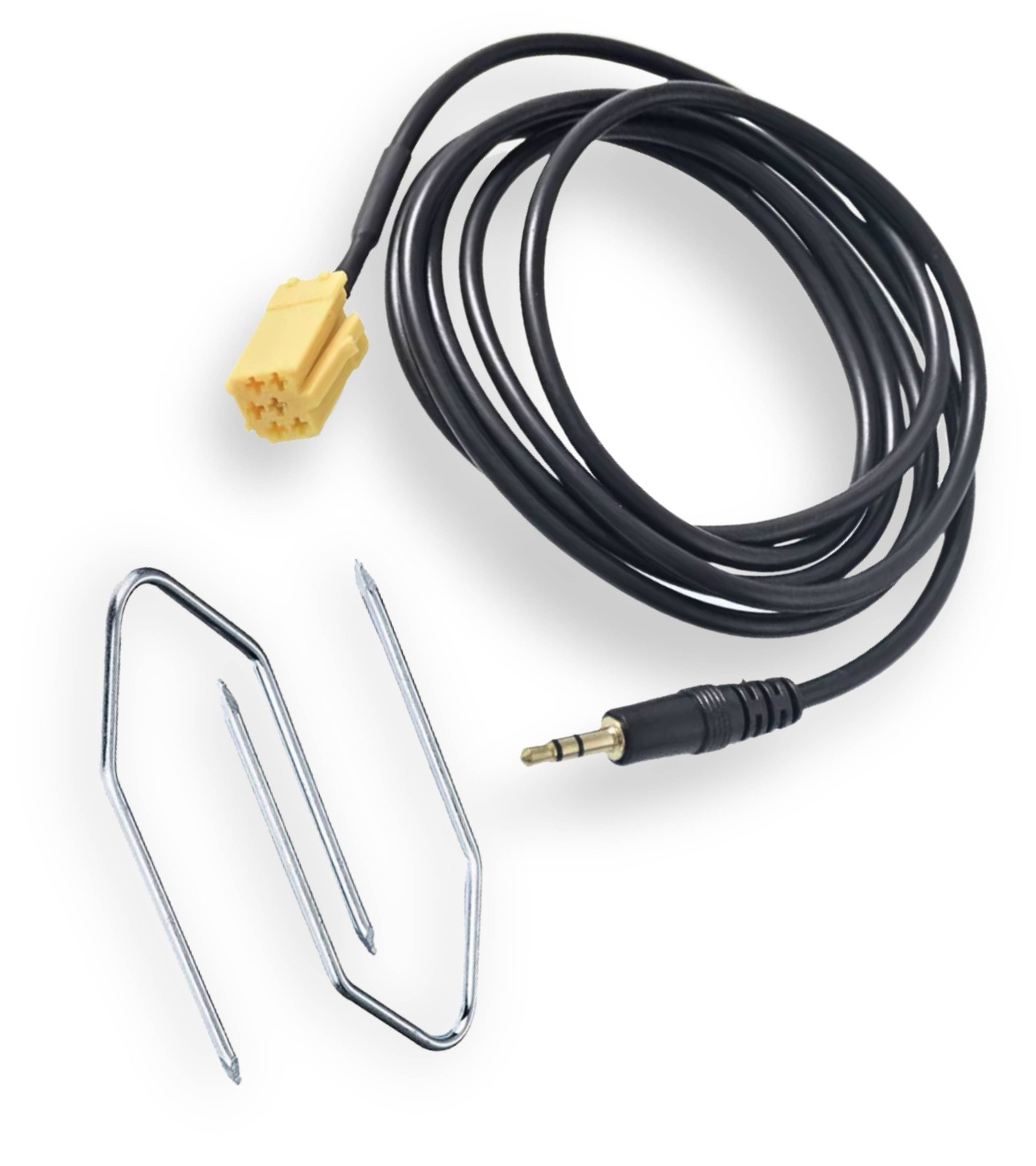 CAVO AUX AUDIO+ KIT SMONTAGGIO AUTORADIO BLAUPUNKT FIAT PUNTO PANDA LANCIA ALFA foto 2