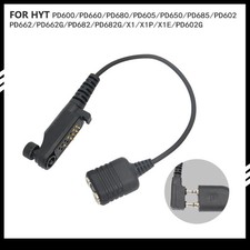 Audio Adapter Connector For Hytera PD680 X1P PD600 X1E Headphone Conversion