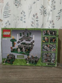 LEGO Minecraft: Jungle Temple (21132) Complete Open Box And Opened Bag