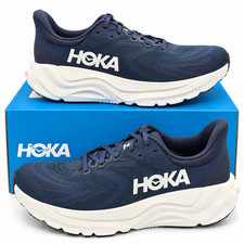 HOKA Arahi 8 Men's 10 D Varsity Navy White H-Frame Stability Road Running Shoes