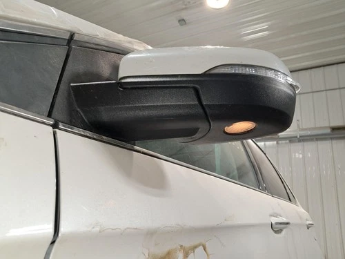 Used Left Door Mirror fits: 2018 Ford Edge Power body color cap approach lamps h