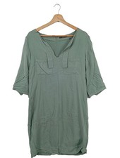 ZERO Midikleid Damen Kleid Gr. DE 36 khaki Casual-Look