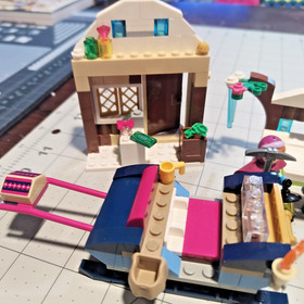 Disney LEGO LOT FROZEN Anna & Kristoff 41066 & Ariel's Dolphin Carriage 10723