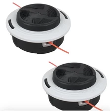 Harbor FS55R Trimmer Head Replacement Heads Set Of 2 New