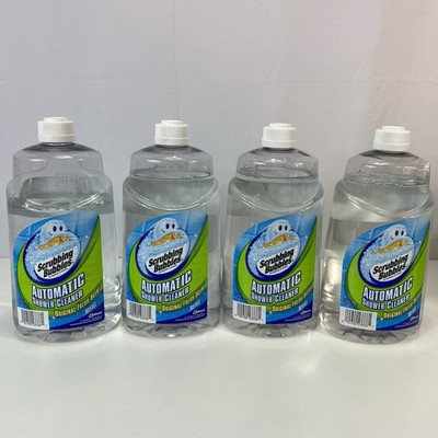 Scrubbing Bubbles Automatic Shower Cleaner Refill 34oz Lot Of 3 New + 1 Partial