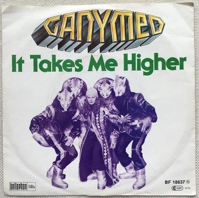 Bacillus Vinyl Single Ganymed It Takes Me Higher & Hyperspace Space Disco Funk