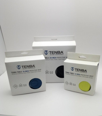 NEW Tenba Tools Wrap - 3 pack 12'', 16'', 20''