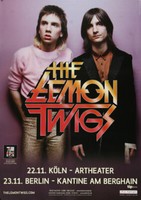 The Lemon Twigs - Do Hollywood, KöLn & Berlin 2016 | Konzertplakat | Poster