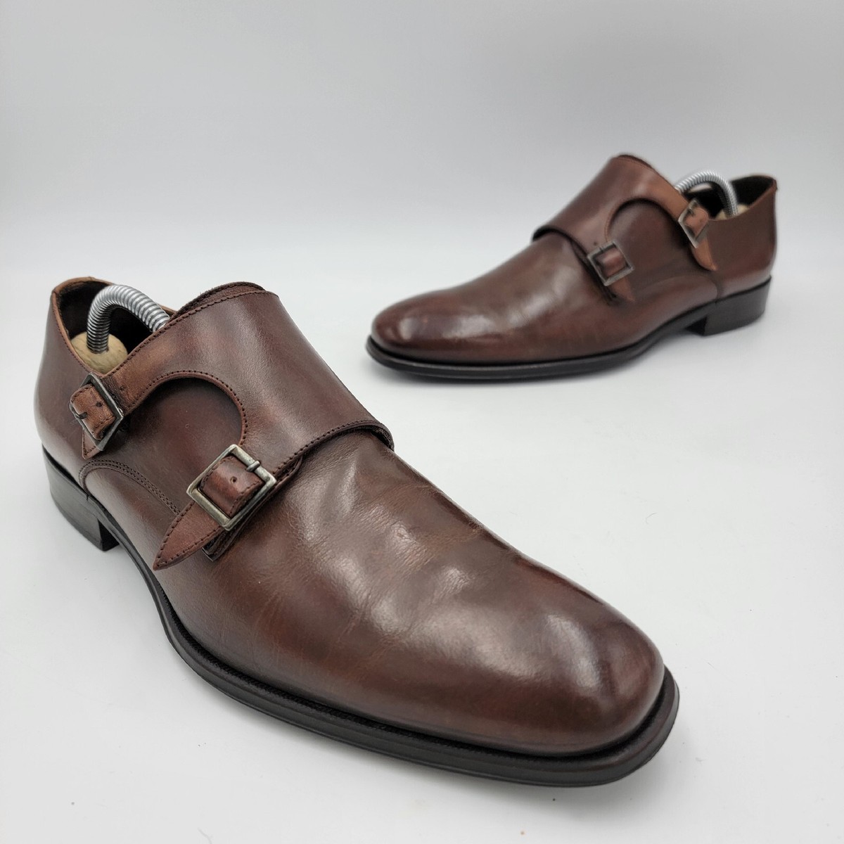 To Boot New York Benjamin Double Monk Strap Shoe Brown Tmoro  display picture 3