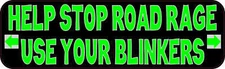 10x3 Use Your Blinkers Magnet Funny Magnetic Car Door Sign Truck Bumper Magnets