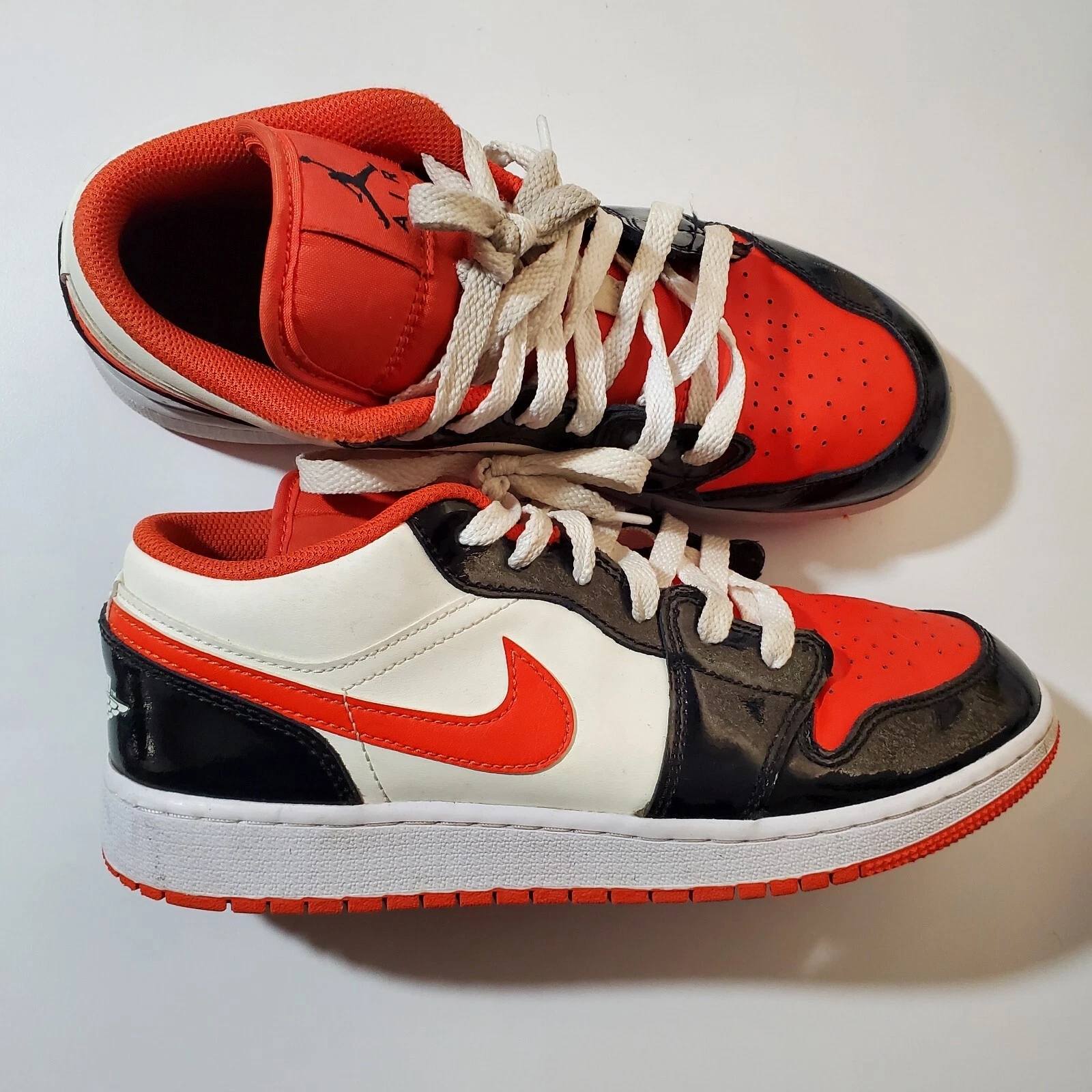 Nike Air Jordan 1 Low SE GS Halloween arancione GS scarpe ragazzo 7 anni DV1335 800