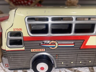 ブリキ　CONTINENTAL TRAILWAYS バスモデル ブリキ CONTINENTAL TRAILWAYS バスモデル ブリキCONTINENTAL