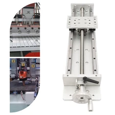 400mm SFU1605 Manual Sliding Table X Y Z Axis Linear Stage w/ Lock & Handwheel