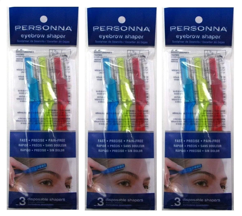 Pack de 3 Personna Moldeador de Cejas Fácil Rápido No Desordenado Herramienta de Acicalamiento Foto 3 de 3