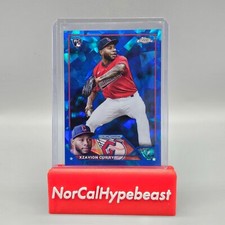 2023 Topps Chrome Sapphire Baseball Xzavion Curry RC #513 Base Rookie