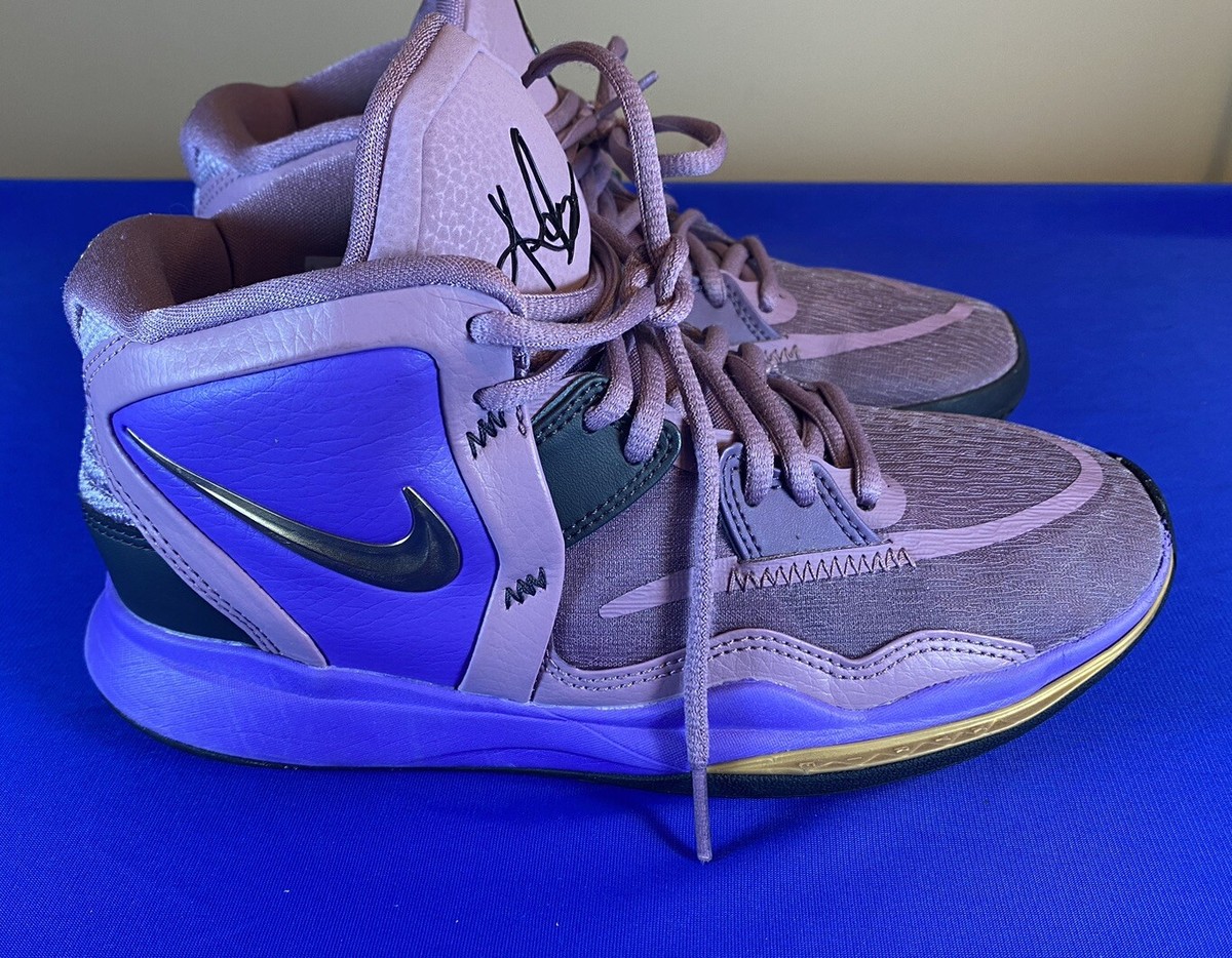 Nike Kyrie Infinity 8 Purple/Gold Sneakers DD0334-500 Youth Size 5.5Y Nike Kyrie Infinity 8 Purple/Gold Sneakers DD0334-500 Youth Size 5.5Y