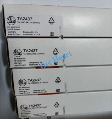 1pcs IFM TA2437 temperature sensor TA-100CLER12-A-ZVG/US  FedEx or DHL or UPS