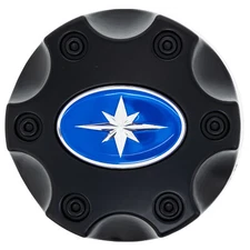 Polaris 1521509-521 Matte Black Center Hubcap Wheels Ranger Sportsman RZR 900 XP