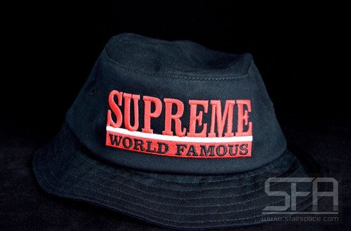 SUPREME UNIVERSITY CRUSHER HAT BLACK 