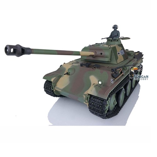 US Stock Heng Long 1/16 RC Tank 7.0 3879 German Panther G BB Infrered Battle - Picture 4 of 12