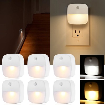 Motion Activated Night light Night Light Plug into Wall Auto Dusk to Dawn Sensor